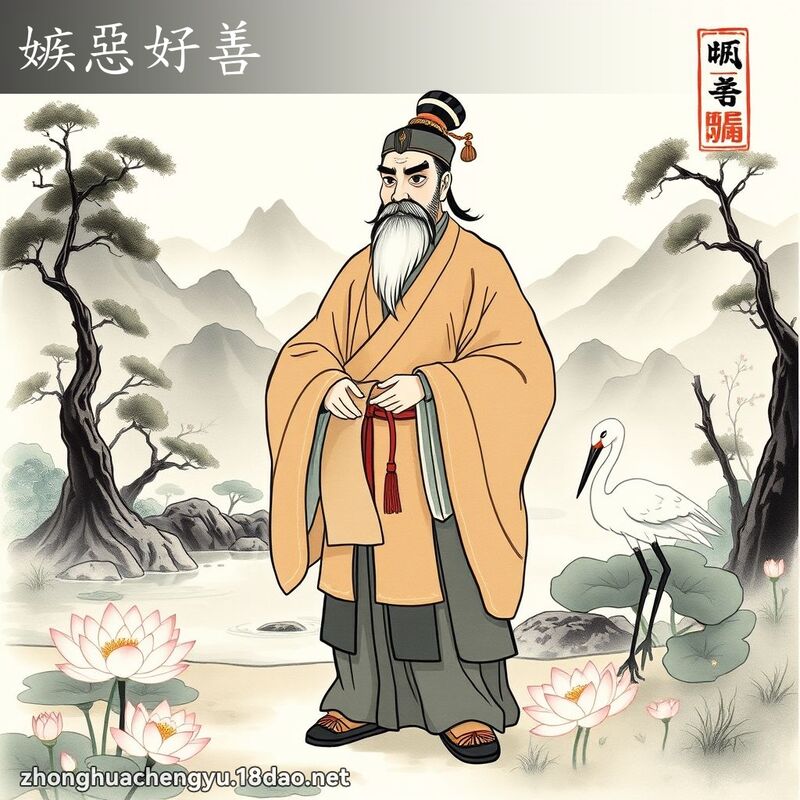嫉惡好善 配图
