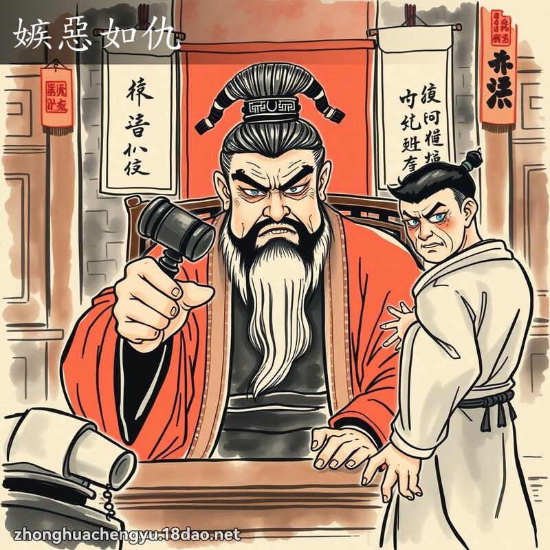 嫉惡如仇 配图