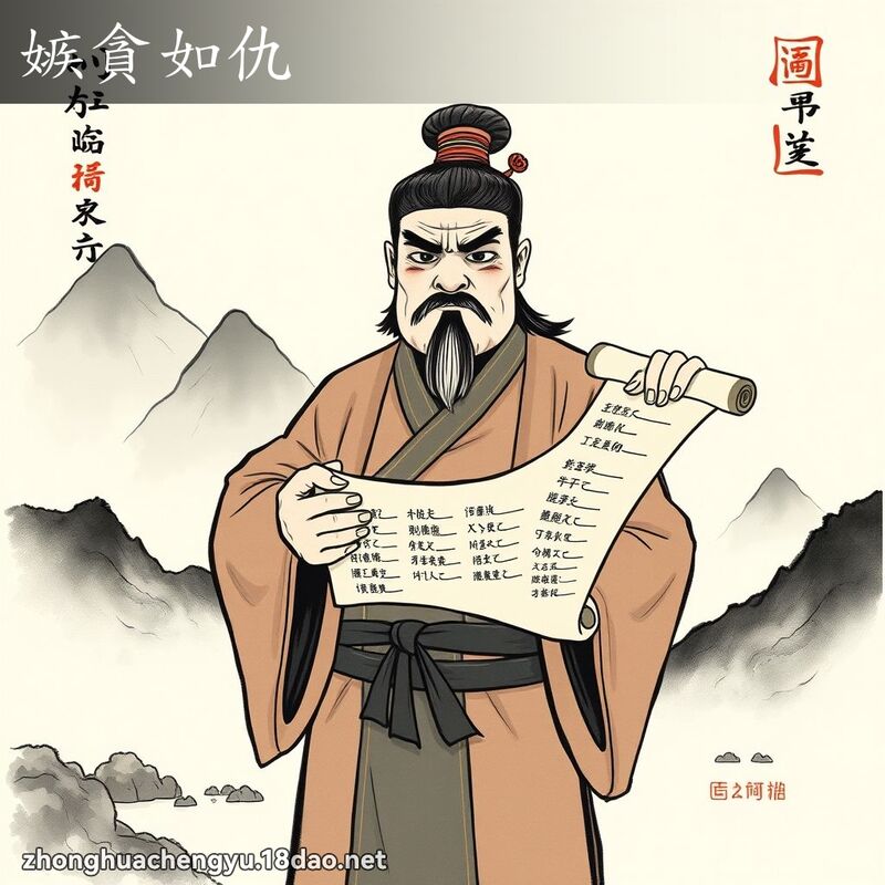 嫉貪如仇 配图