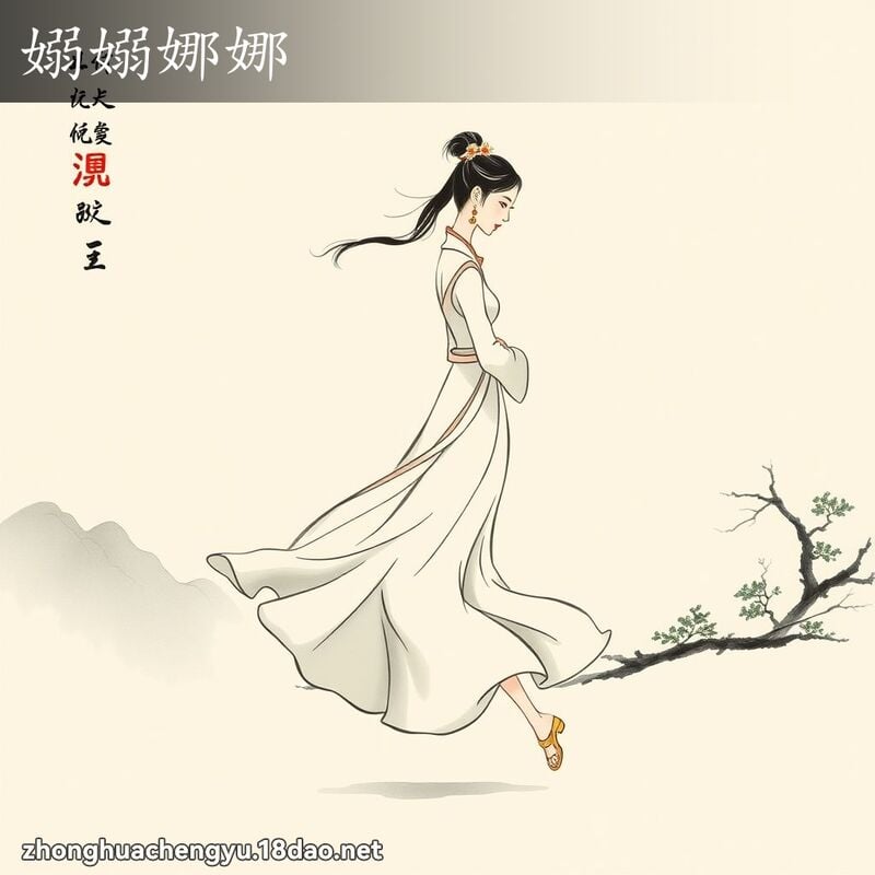 嫋嫋娜娜 配图