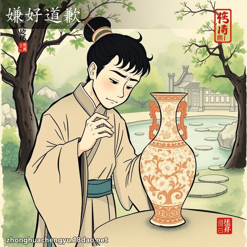 嫌好道歉 配图