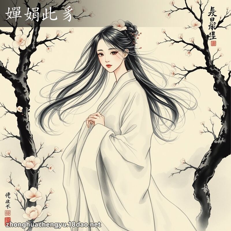 嬋娟此豸 配图