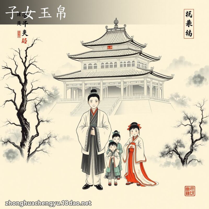 子女玉帛 配图