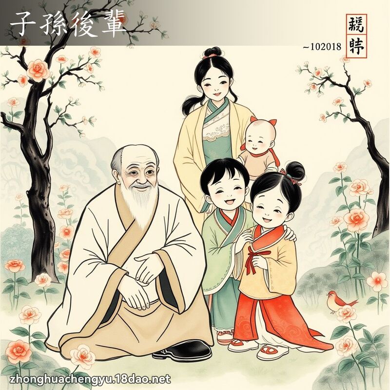 子孫後輩 配图