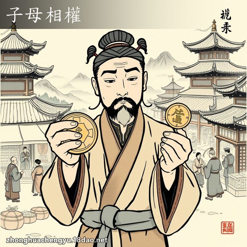 子母相權 配图