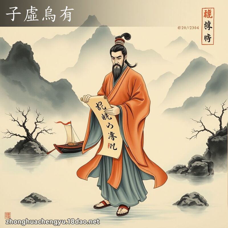 子虛烏有 配图