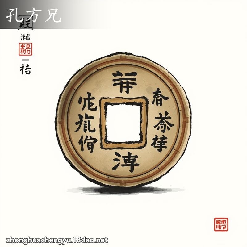 孔方兄 配图
