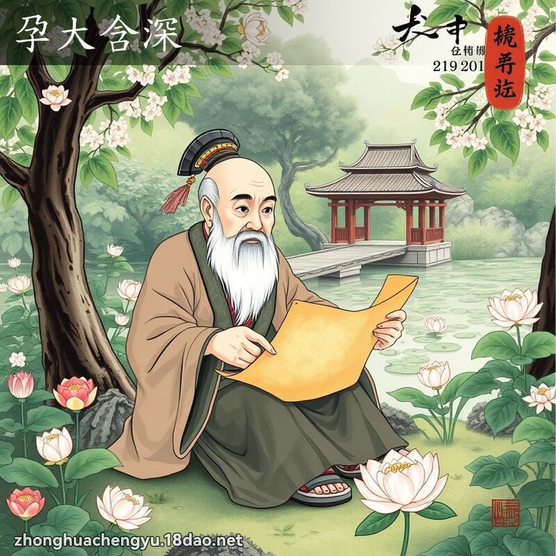 孕大含深 配图