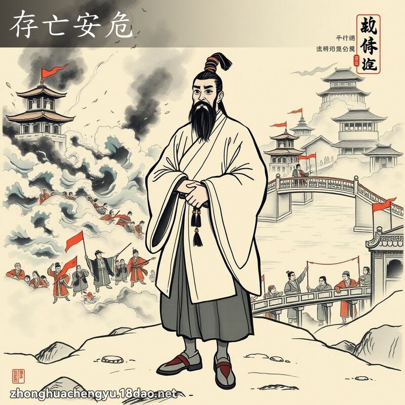 存亡安危 配图