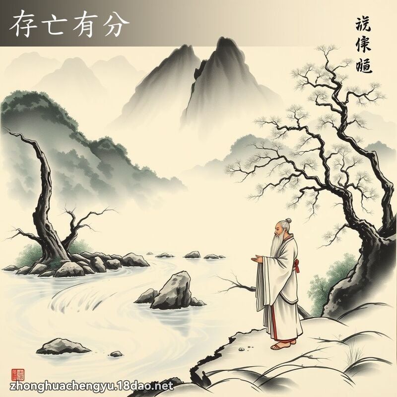 存亡有分 配图