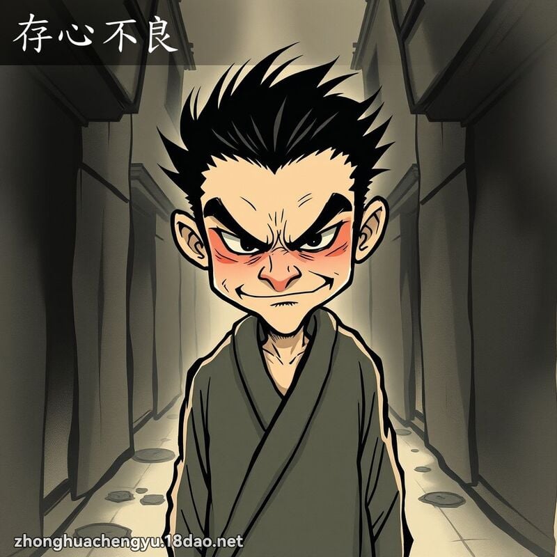 存心不良 配图
