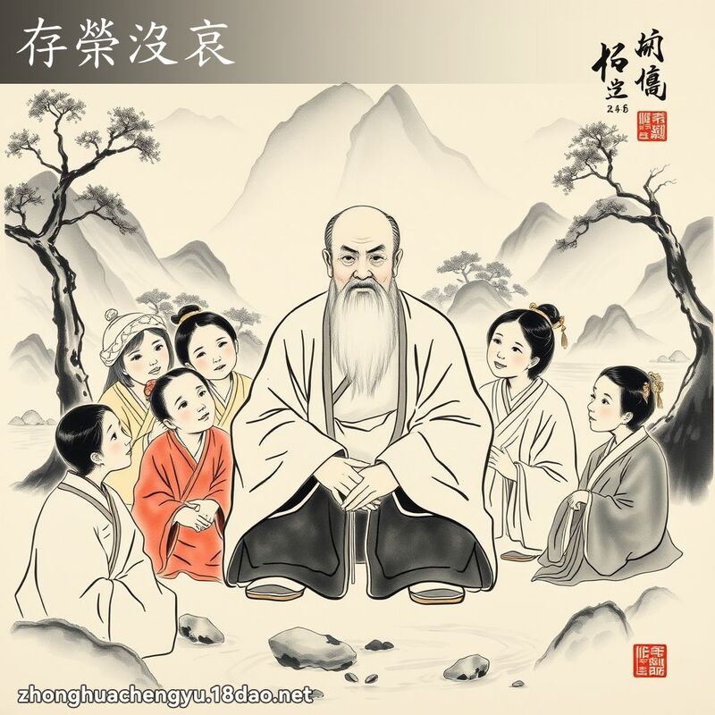 存榮沒哀 配图