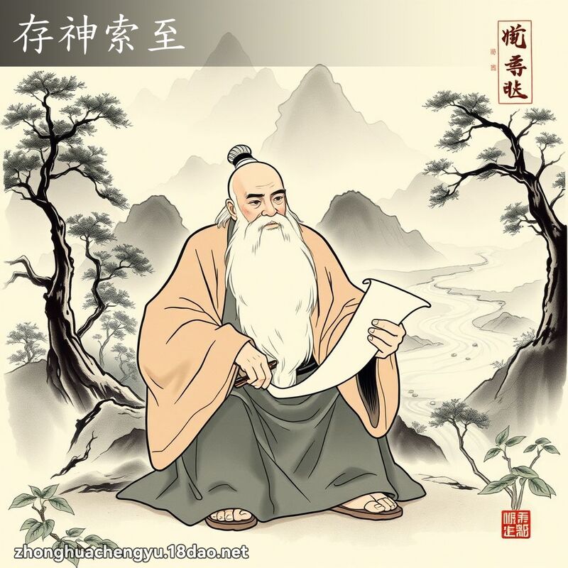 存神索至 配图