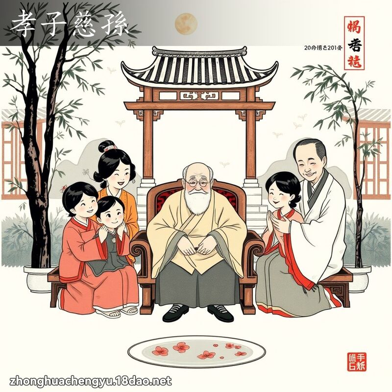 孝子慈孫 配图