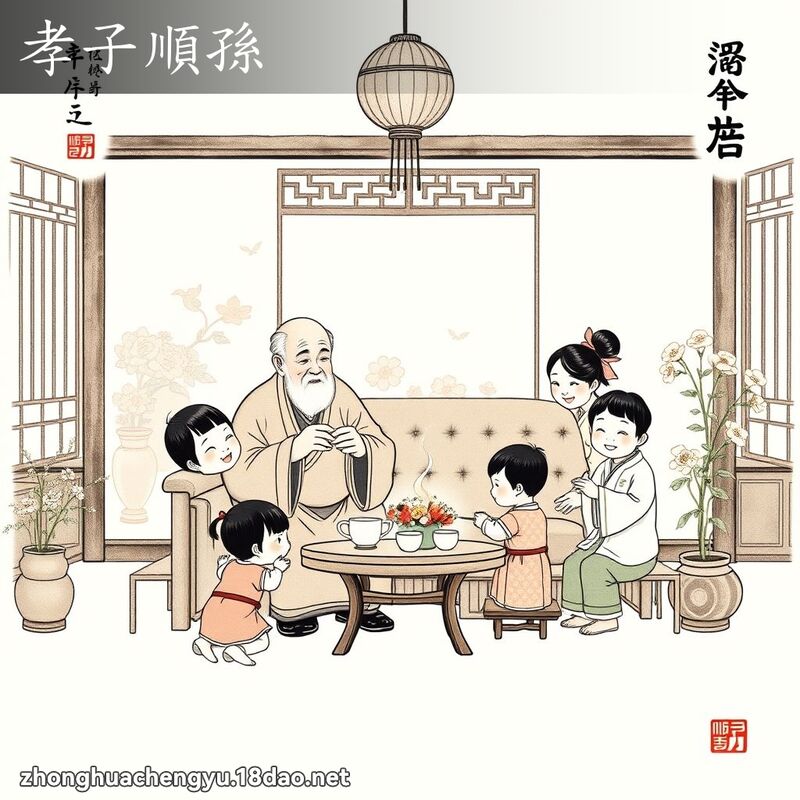 孝子順孫 配图