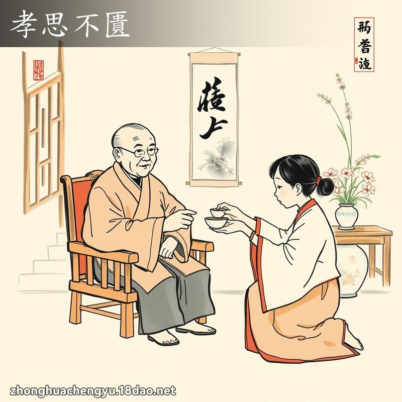 孝思不匱 配图