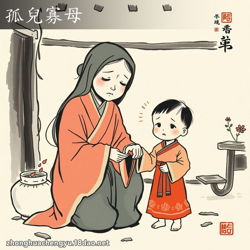 孤兒寡母 配图