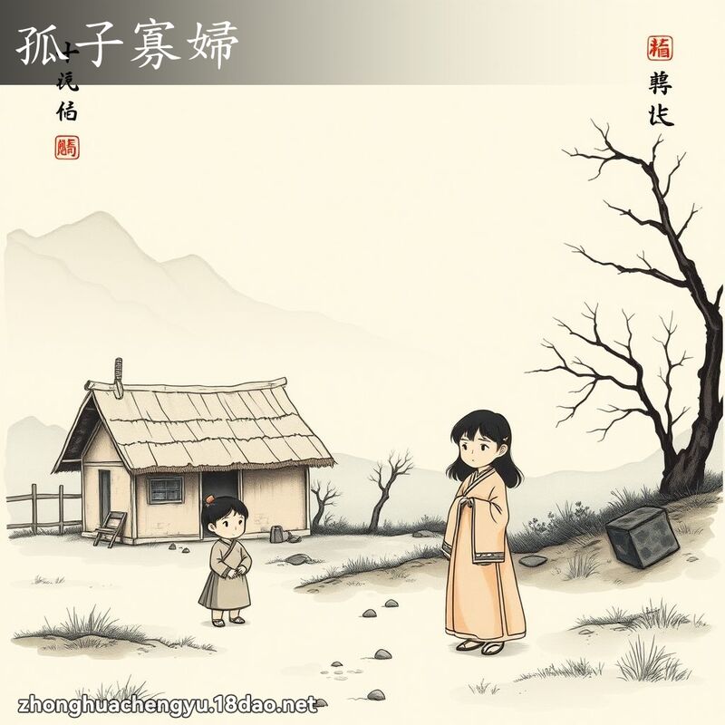 孤子寡婦 配图