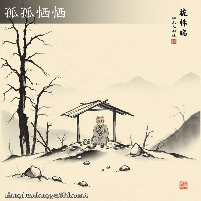 孤孤恓恓 配图