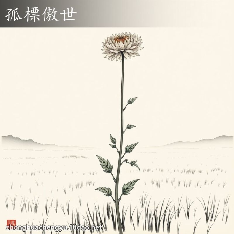孤標傲世 配图