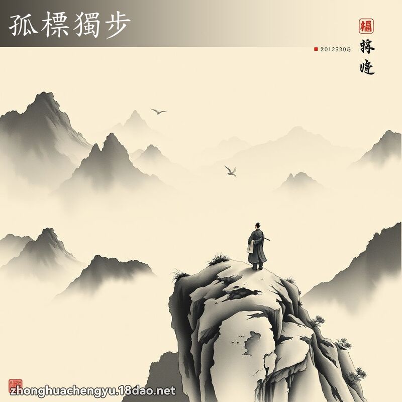 孤標獨步 配图