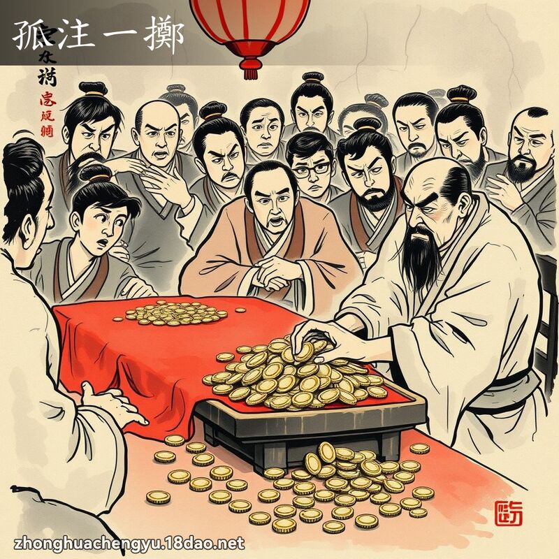 孤注一擲 配图