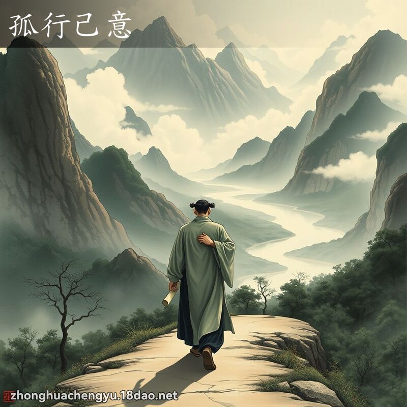 孤行己意 配图