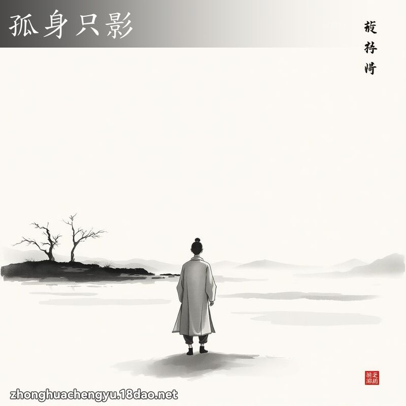孤身只影 配图