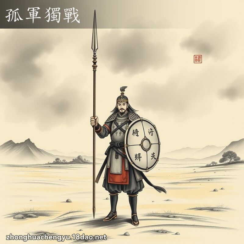 孤军独战 配图