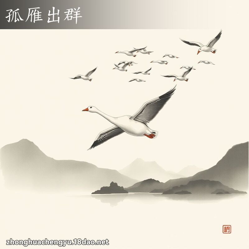 孤雁出群 配图