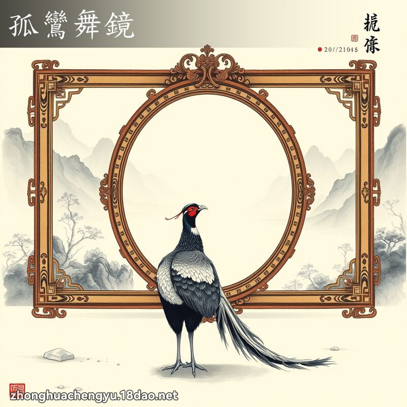 孤鸾舞镜 配图