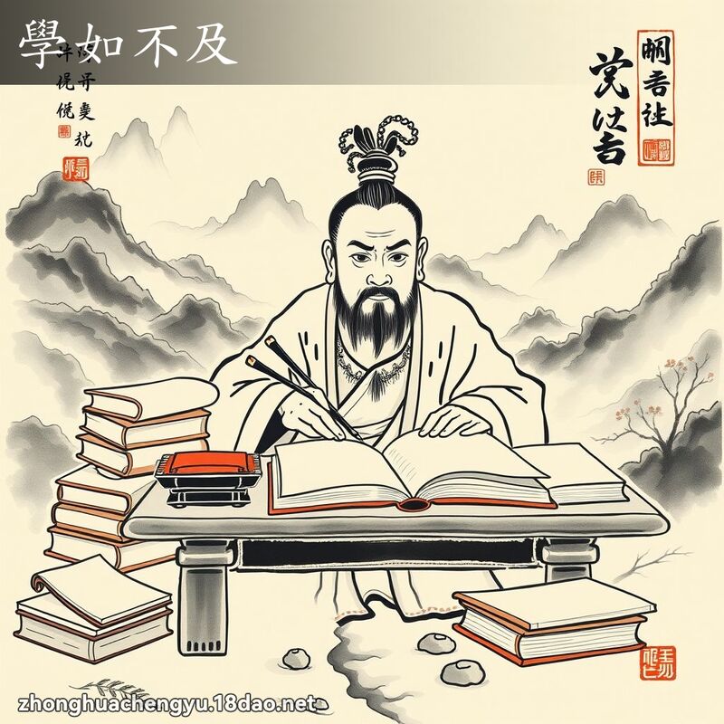 学如不及 配图