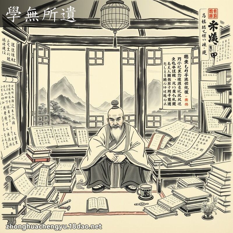 学无所遗 配图