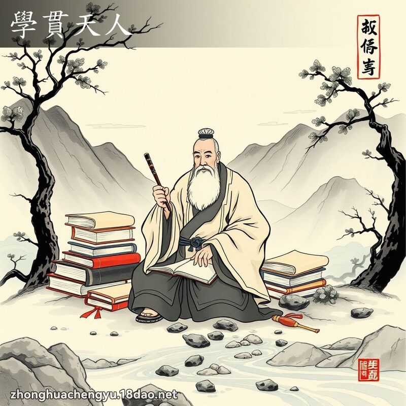 学贯天人 配图
