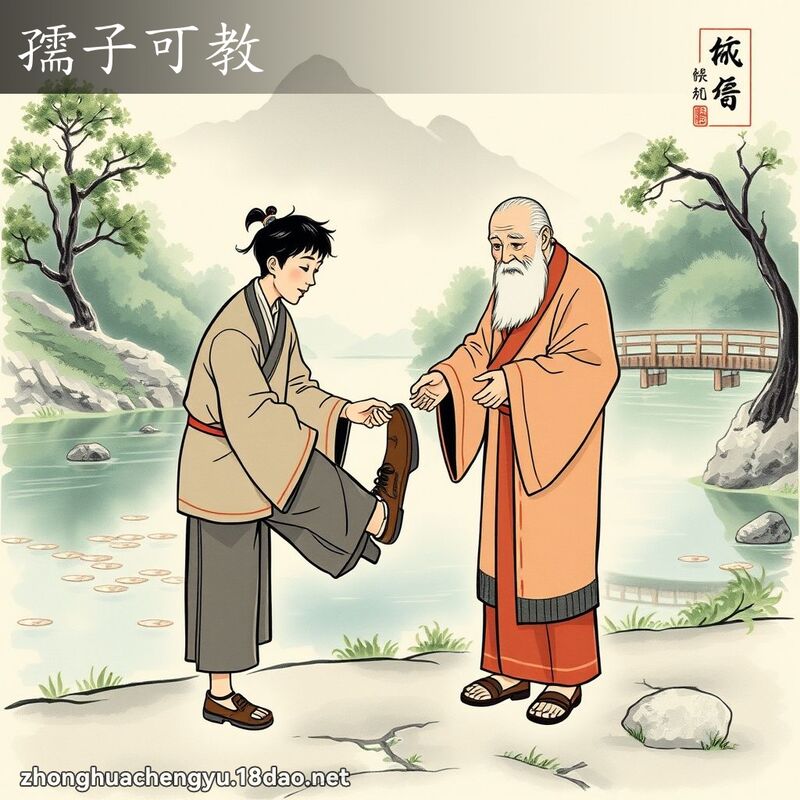 孺子可教 配图