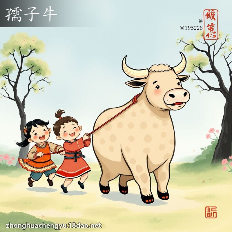 孺子牛 配图