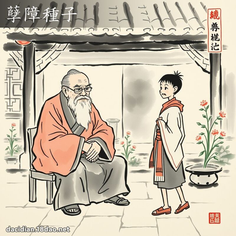 孽障種子 - 中華成語配圖