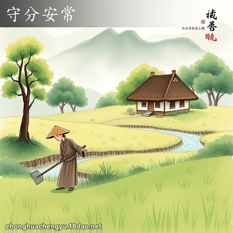 守分安常 配图