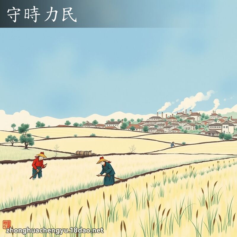 守時力民 配图
