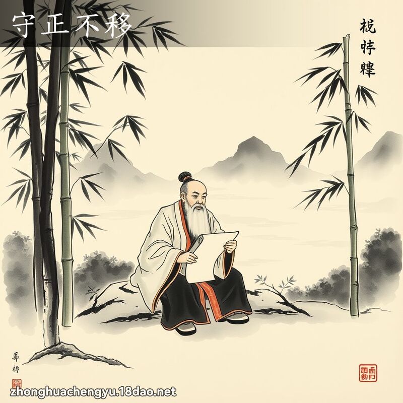 守正不移 配图