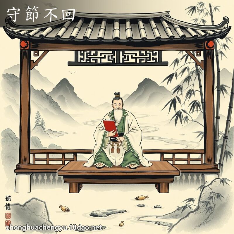 守節不回 配图