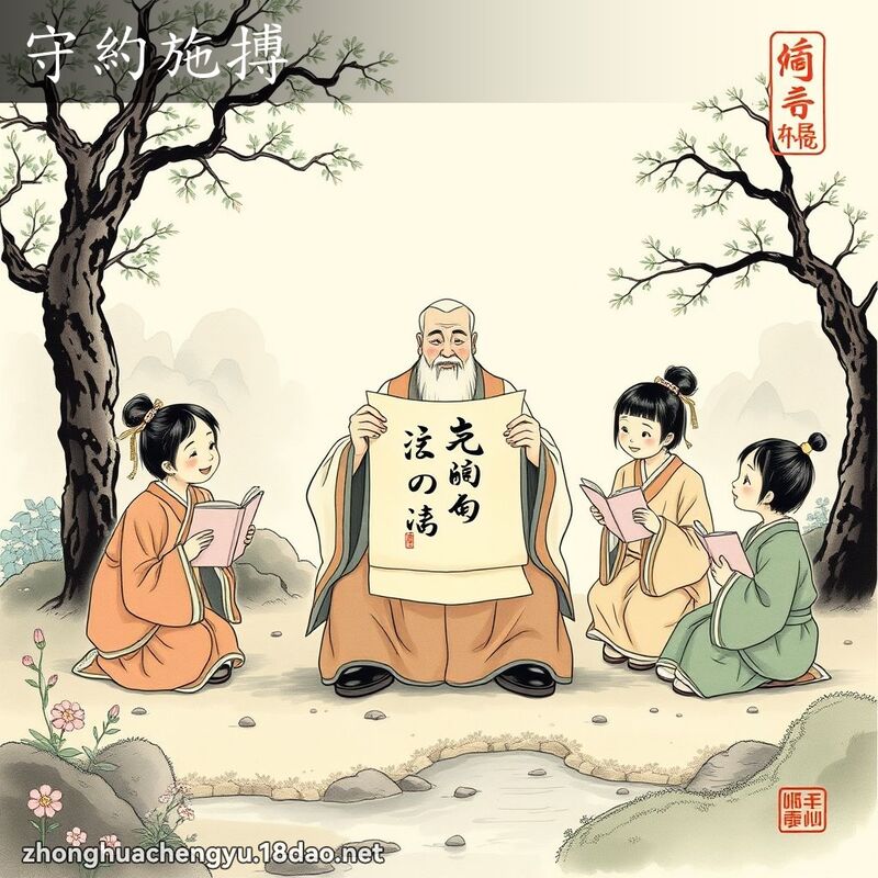守約施搏 配图