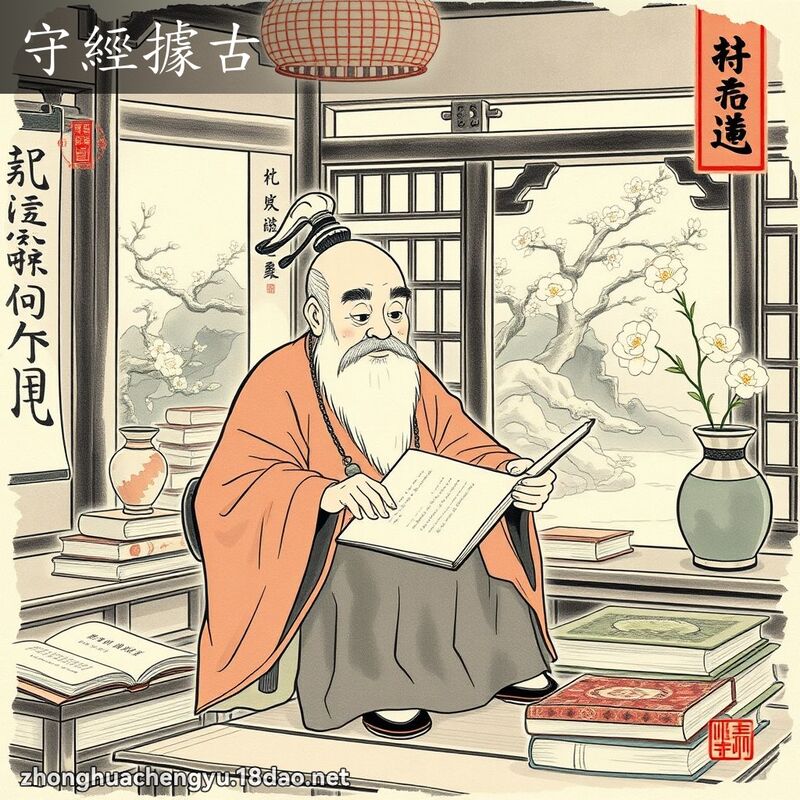 守經據古 配图