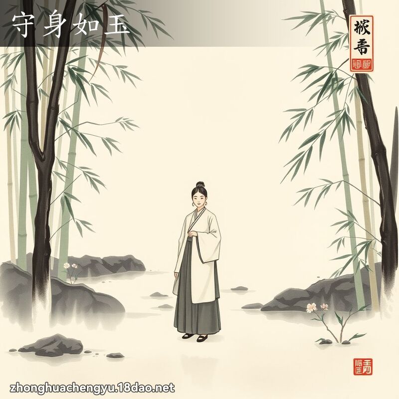 守身如玉 配图
