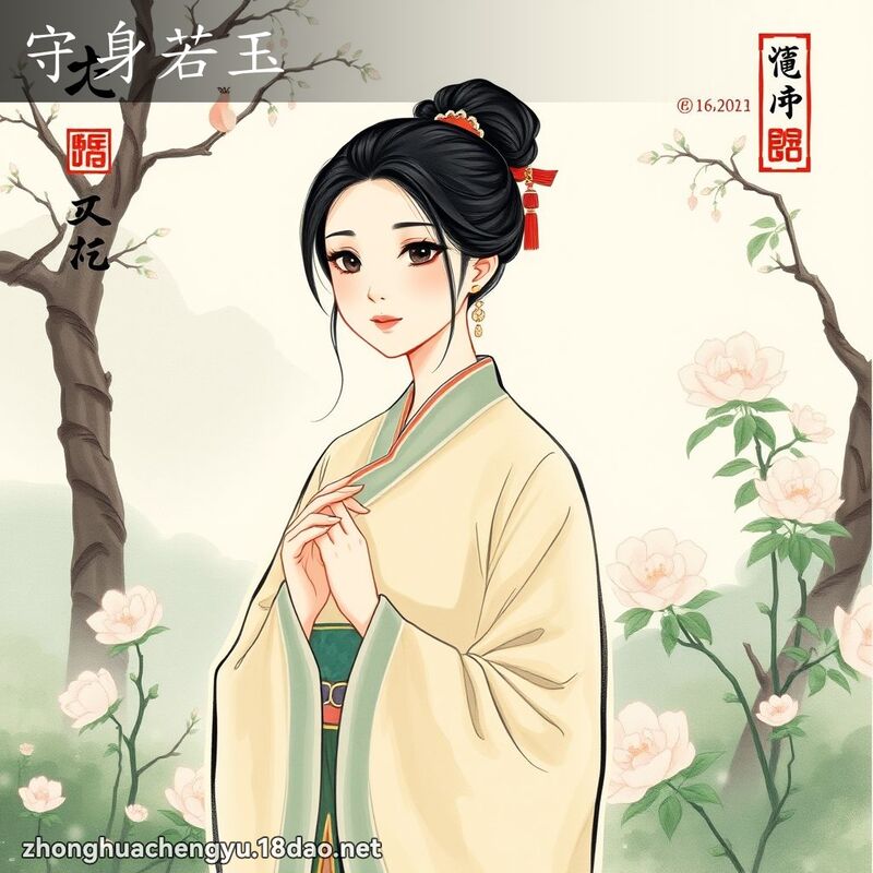 守身若玉 配图