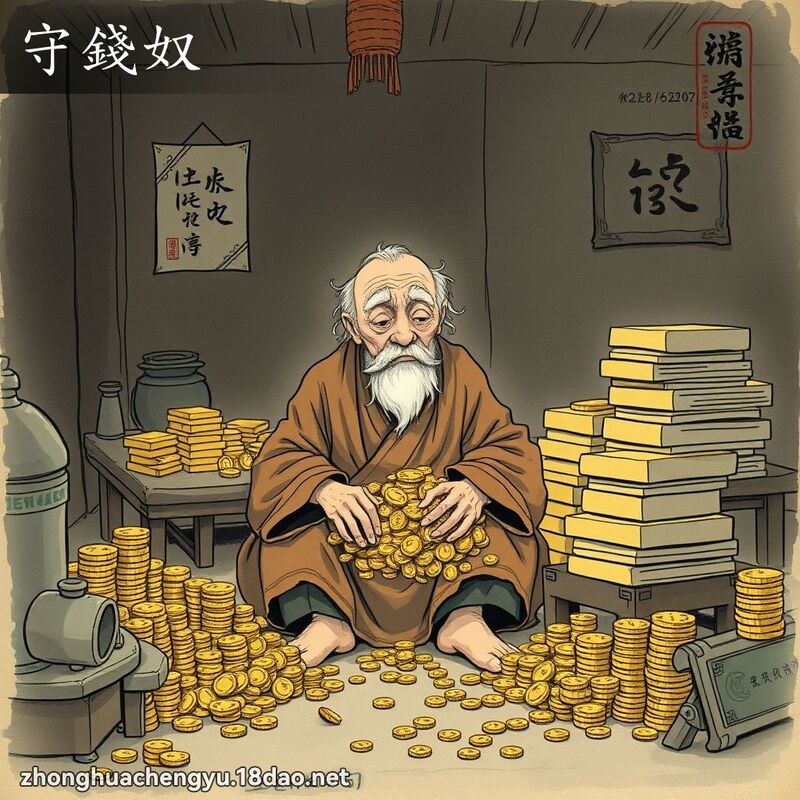 守錢奴 配图