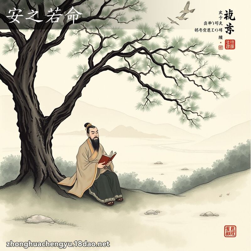 安之若命 - 中華成語配圖