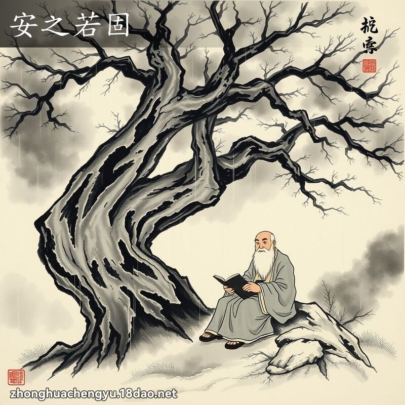安之若固 - 中華成語配圖