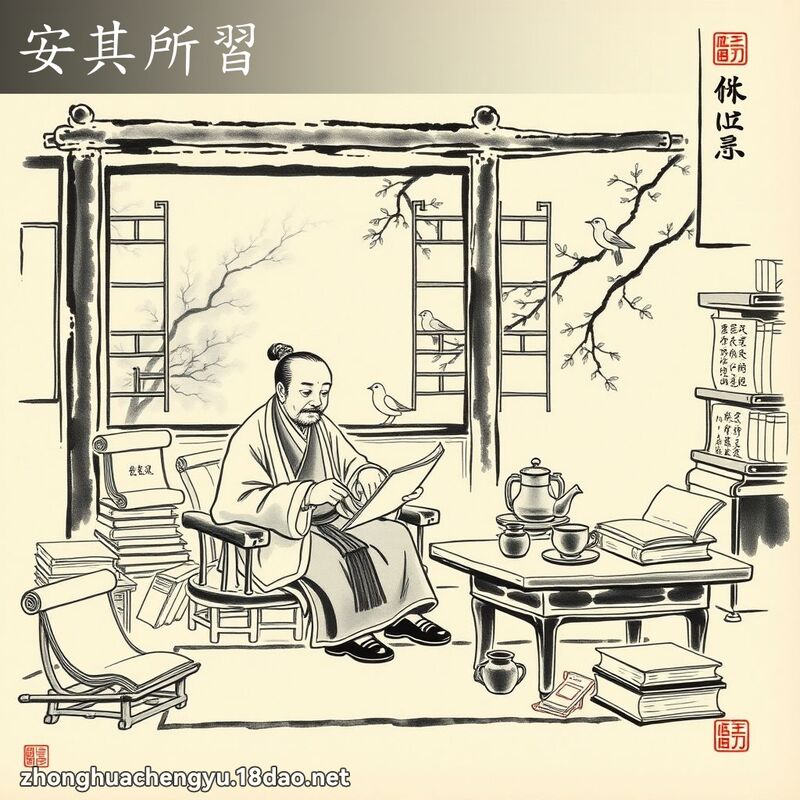 安其所習 配图
