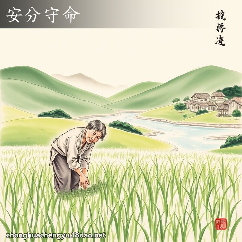 安分守命 配图